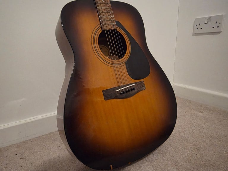 image for Yamaha F310 full size guitar with case and strap