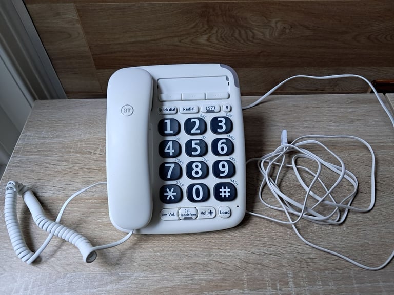 BT 200 Big Button Wired Telephone