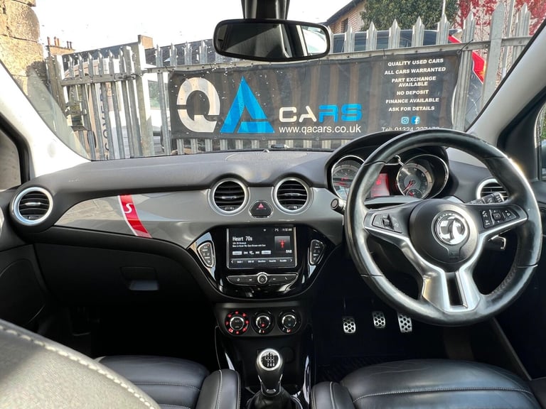 2017 Vauxhall ADAM 1.4T S 3dr HATCHBACK PETROL Manual