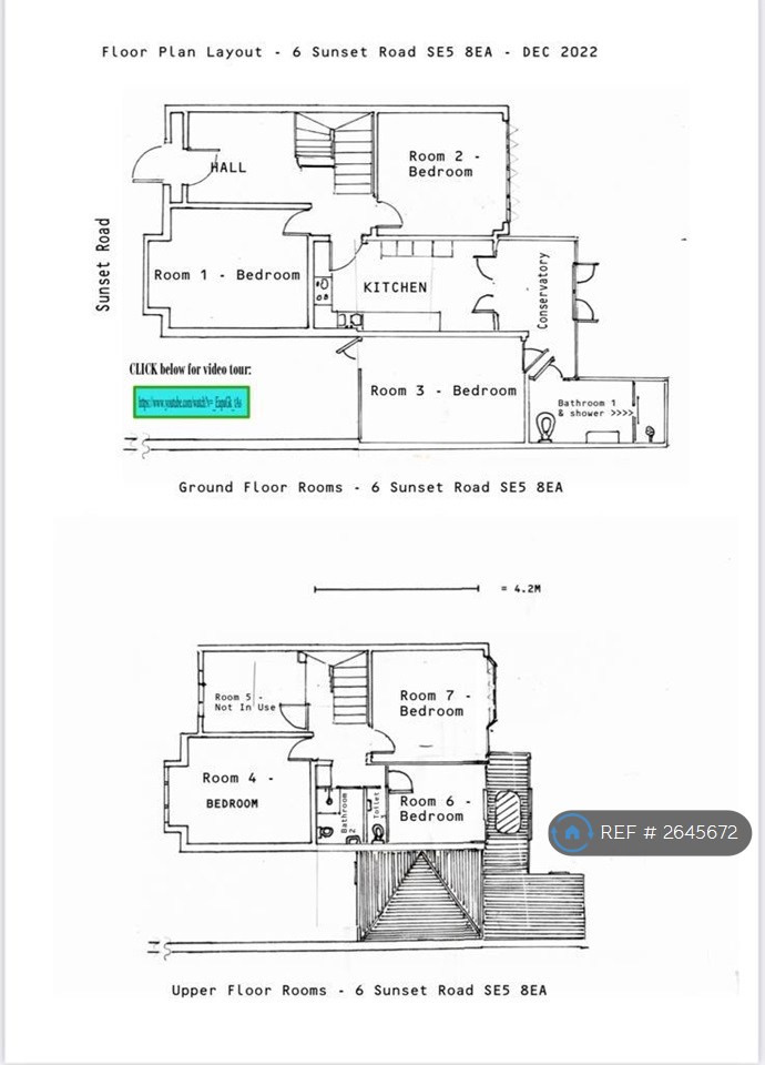 1 bedroom in Sunset Road, London, SE5 (#2645672)