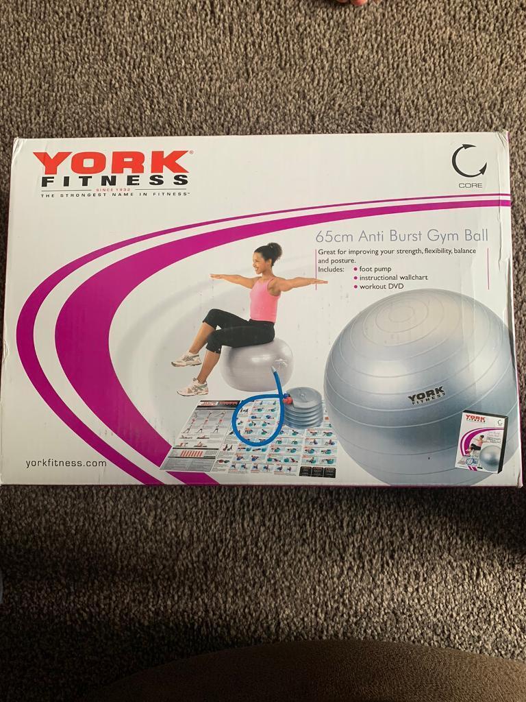 York Fitness Anti-Burst Gym Ball