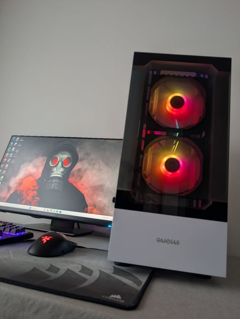 Full Setup AMD Ryzen RTX Gaming PC