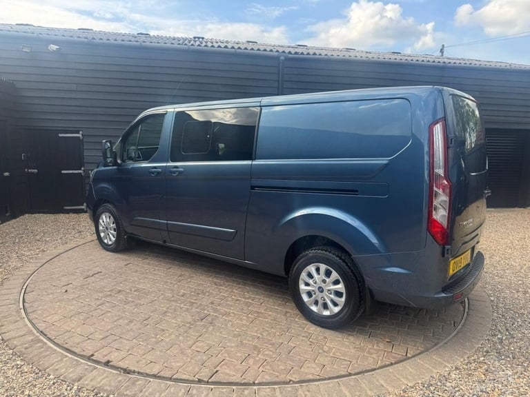 2019 Ford Transit Custom 2.0 300 EcoBlue Limited Crew Van Double Cab 5dr Diesel Auto L2 H1 Euro 6...