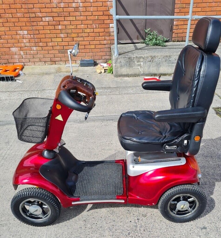 8mph Red Shoprider Mobility Scooter