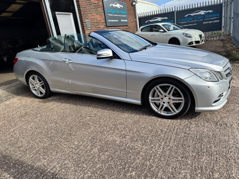 2012 Mercedes-Benz E Class 2.1 E250 CDI BlueEfficiency Sport Cabriolet G-Tronic+ Euro 5 (s/s) 2dr...