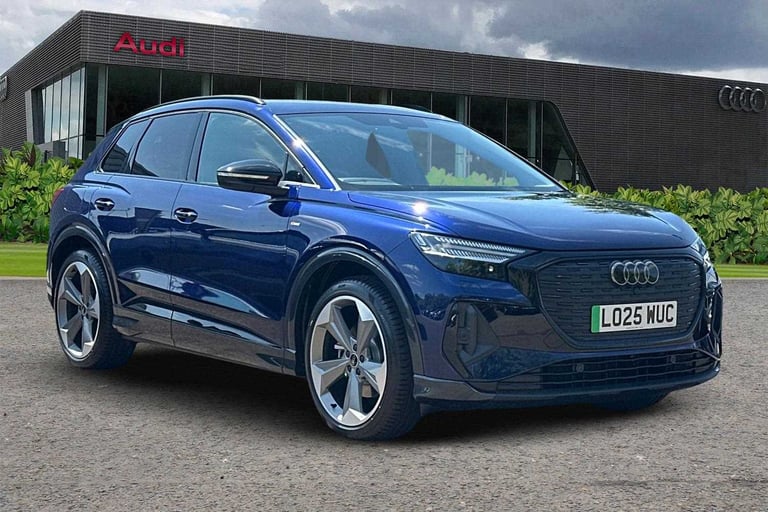 2025 Audi Q4 e-tron 125kW 35 55kWh Black Edition 5dr Auto SUV Electric Automatic