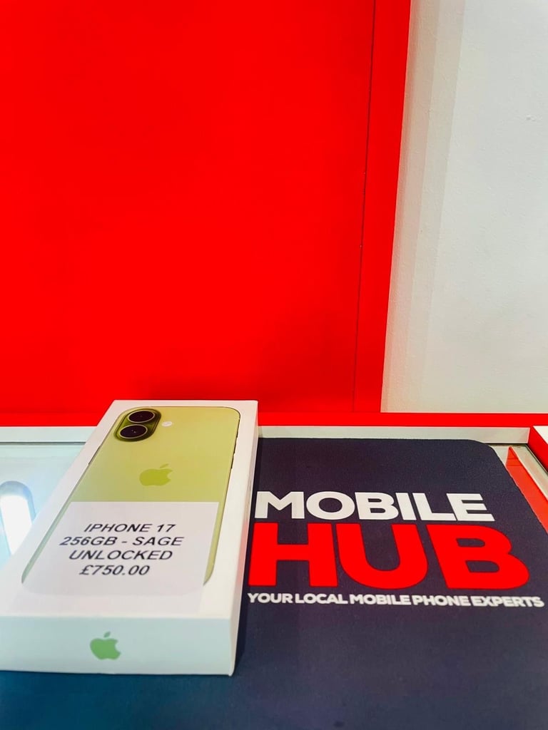 ✅ APPLE IPHONE 17 ✅ STORAGE - 256GB  ✅ COLOUR - SAGE UNLOCKED 