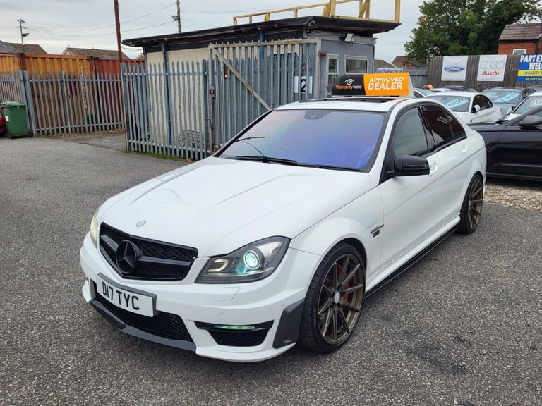 2012 Mercedes-Benz C-Class C63 6.2 AMG PERFORMANCE 4 DOOR SALOON 125 EDITION MSL STAGE 1 REMAP TU...