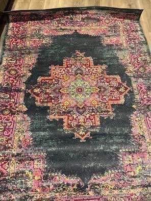 New Nourison Passion Blue/Pink Rug. 160cm x 220cm  LB01