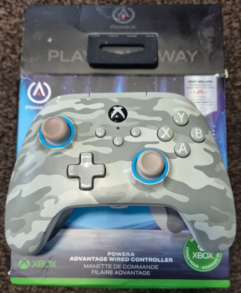 PowerA Advantage Wired Controller for Xbox Series X|S - Arctic Camo