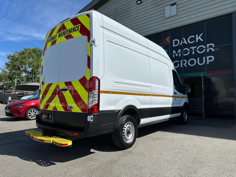 72 Reg Ford Transit L3H3 130ps RWD, Utility, Workshop, Civils, Tow bar & Step