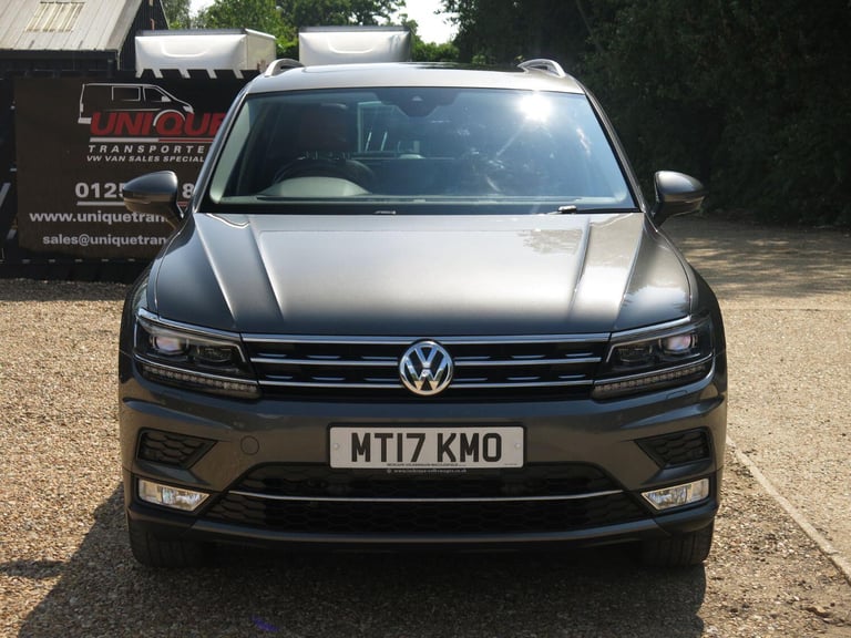 VOLKSWAGEN TIGUAN 2.0 TDI 190BHP EURO 6 4 MOTION Tech SEL Grey Auto Diesel 2017