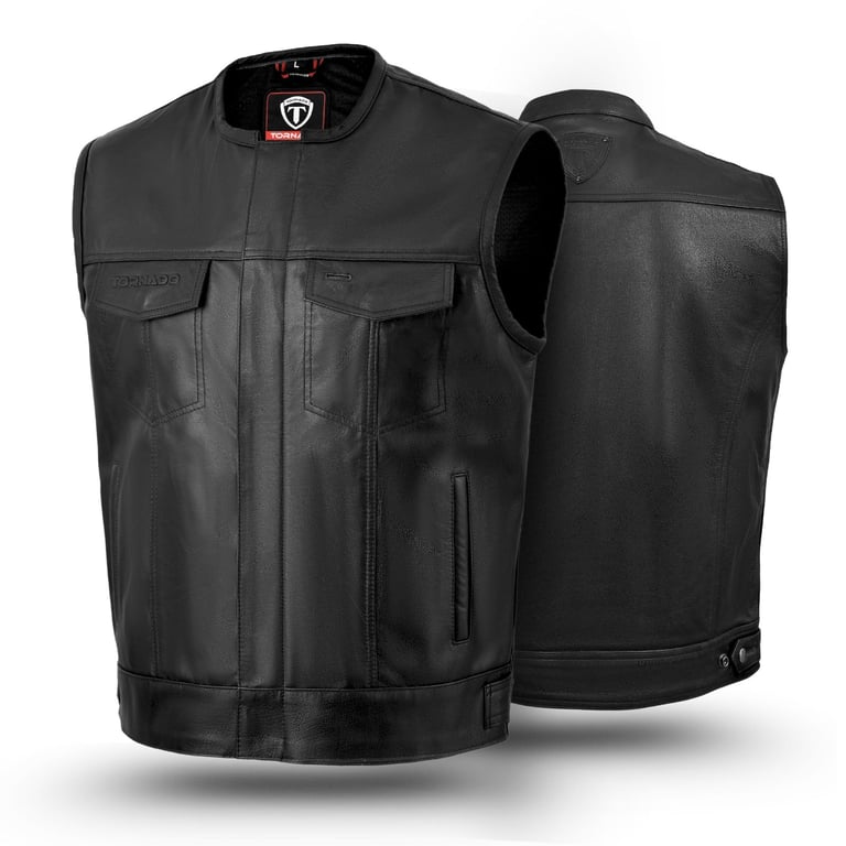 leather waistcoat 