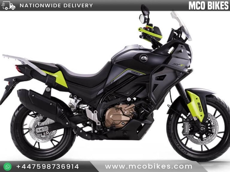 image for QJMotor SVT 650 2025 Model with 3 part luggage