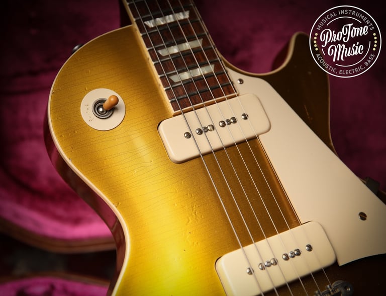 Gibson USA Custom Shop R6 Aged Limited Edition Goldtop