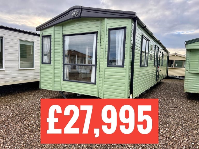 OFF SITE static caravan Scotland double glazed & heated 2 bed ABI Blenheim 39x12
