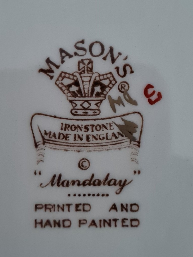 Pair of Masons Mandalay Plates