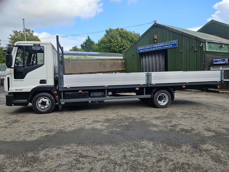 2018 Iveco 7.5 ton 21ft drop side/ scaffold / 1 owner / low mileage/warranty