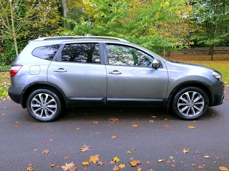 NISSAN QASHQAI 1.5 DCI TEKNA+2*7SEATS*2012*FSH*LEATHER*PANROOF*PARKING CAM*NAV*BL-TOOTH*XENONS#JEEP