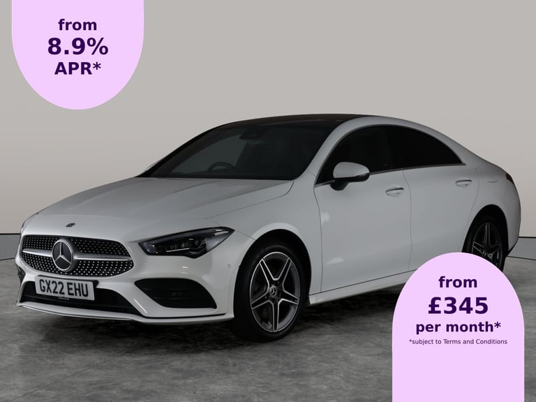 2022 Mercedes-Benz CLA 1.3 CLA250e 15.6kWh AMG Line (Premium Plus) Coupe 4dr Petrol Plug-in Hybri...