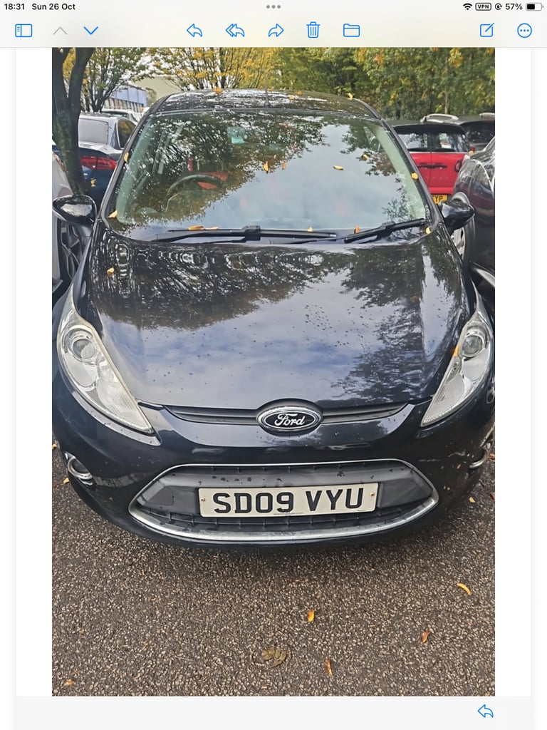 image for Ford, FIESTA, Hatchback, 2009, Manual, 1242 (cc), 3 doors