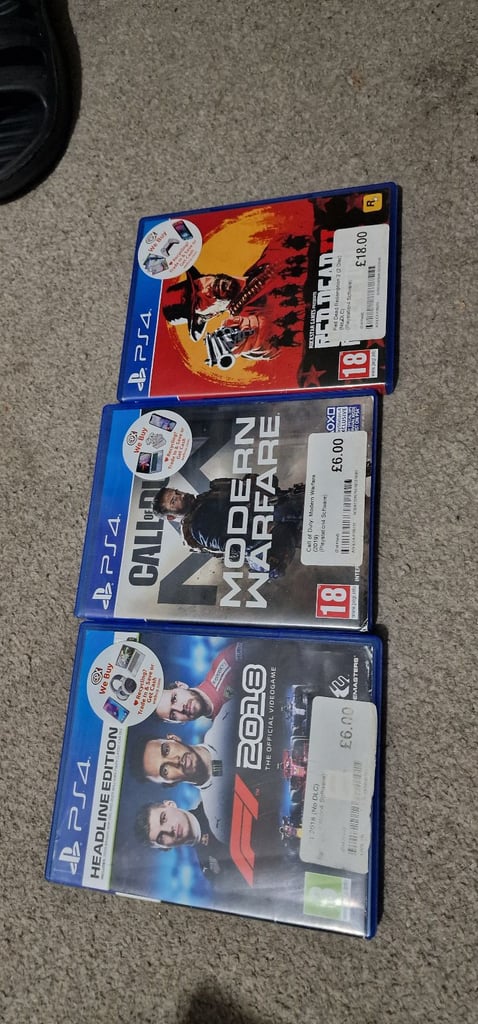 3 PS4 games