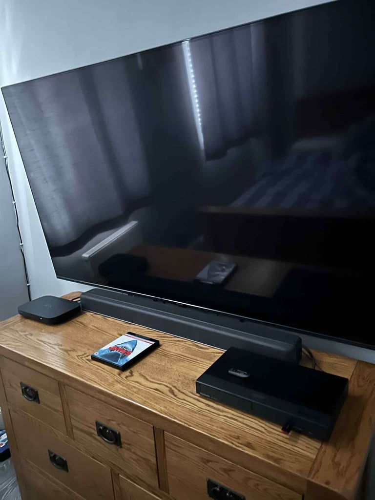 image for Sony HT-X8500 2.1 ch Dolby Atmos Soundbar for TV with built-in subwoofer