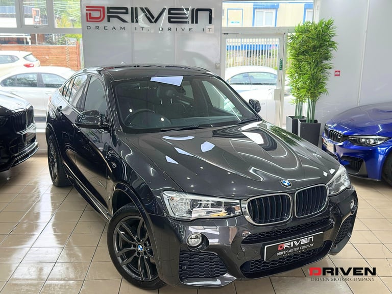 LOW MILES! BMW X4 XDRIVE 2.0 DIESEL M SPORT 2017 AUTO 5DR + FREE DELIVERY
