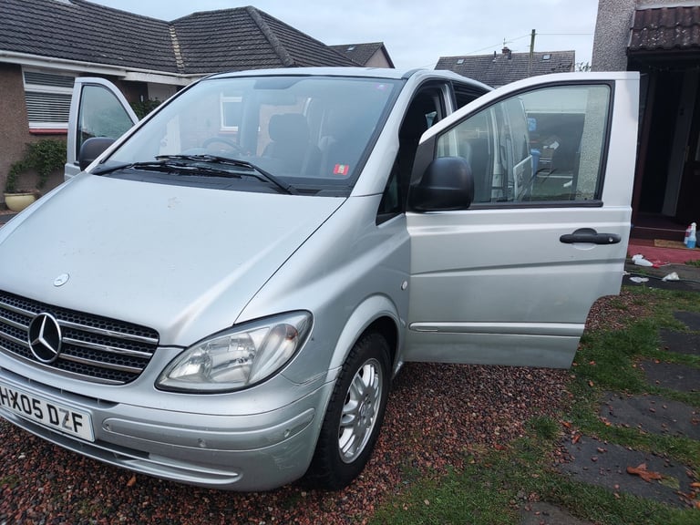 2005 Mercedes Vito Diesel, 111k Miles - 9 Seats, Insulated Doors, MOT till Oct 2026