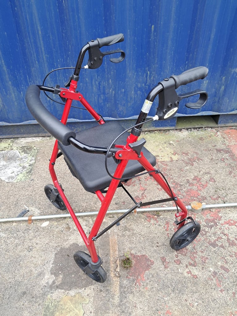 image for 4 wheeled  folding Adult Walker