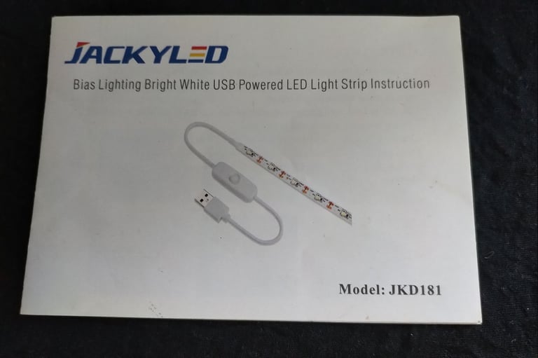 image for JACKYLED TV LED Light Strips 6.6Ft