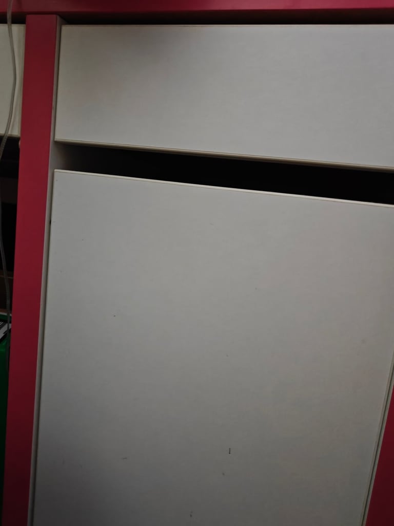 Pink Ikea Micke desk