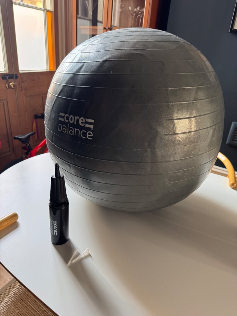 image for Core Balance Ball with pump (grey)