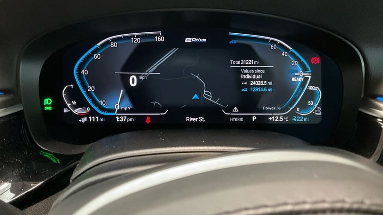 2022 72 BMW 5 SERIES 2.0 530E 12KWH M SPORT SALOON 4DR PETROL PLUG-IN HYBRID STE