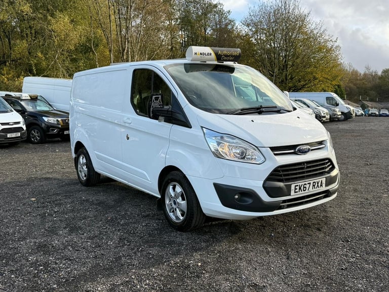 2017 Ford Transit Custom 2.0 TDCi 130ps Low Roof Limited Van, Euro 6, No VAT PANEL VAN Diesel Manual