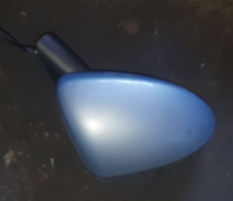 Vauxhall Corsa D Right Side Wing Mirror Blue Z21C 2009