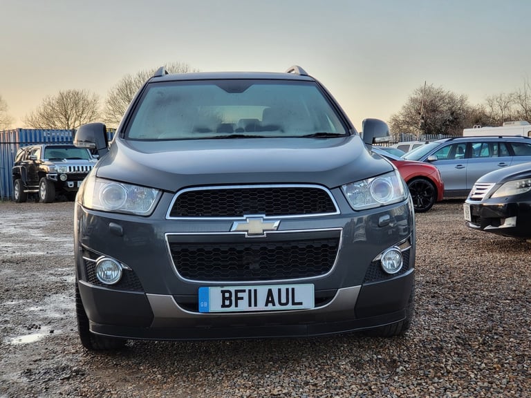2011 CHEVROLET CAPTIVA 2.0 VCDi LTZ 5 DOOR 7 SEATER AUTOMATIC GREY