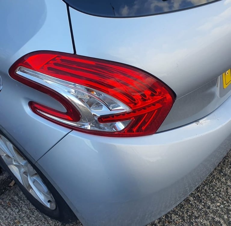 Peugeot 208 Left Side Rear Light 2013