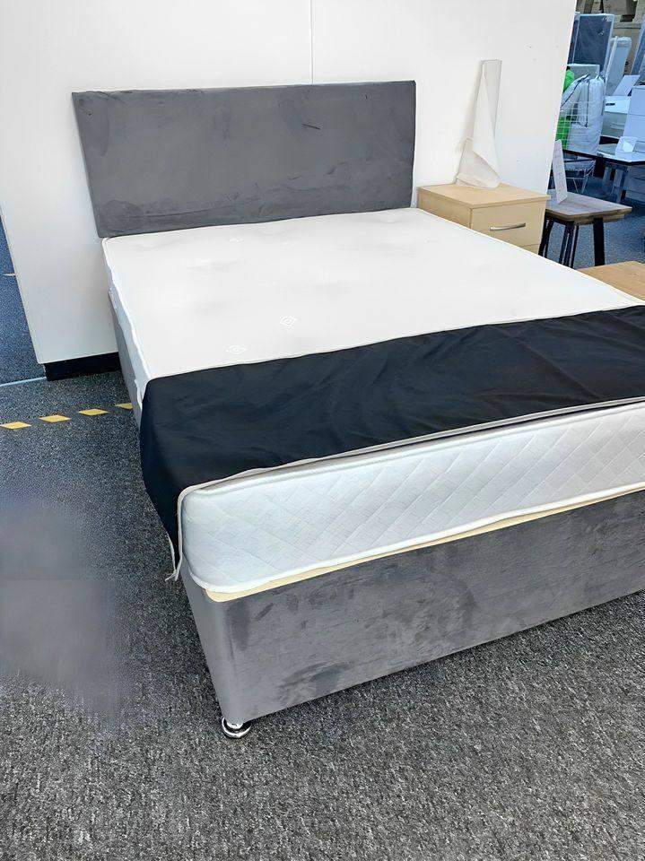 Divan Double (Single / King Size) Bed+Mattress CLEARANCE SALE ON BRAND NEW BEDS WITH MATTRESSES