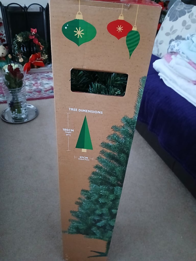 MORRISONS 6FT CHRISTMAS TREE 🎄 