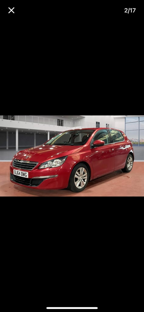 2015 Peugeot 308 1.6 HDi 92 Active 5dr HATCHBACK Diesel Manual