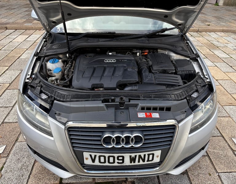 Audi A3 2.0 TDI 2009 Manual Hatchback - Low 88K Miles & New MOT