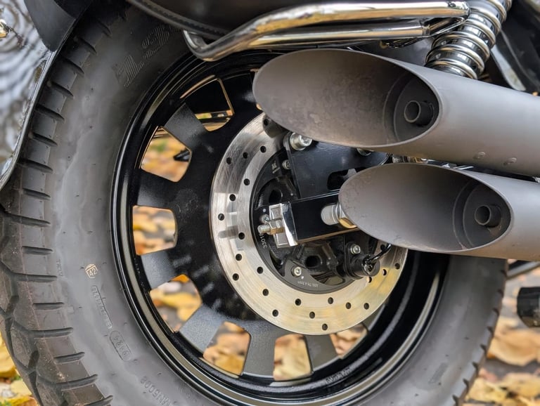 2025 Keeway Superlight 125 SE Gloss Black Only Covered 253 Miles Px Welcome