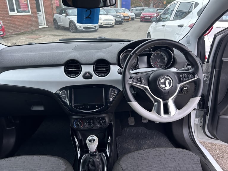 2013, VAUXHALL ADAM 1.2 ecoFLEX 16v JAM White Manual Petrol
