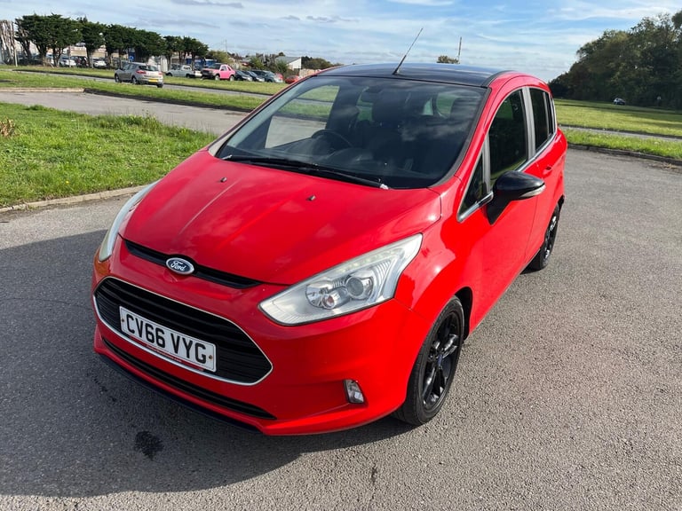2016 Ford B-MAX 1.0T EcoBoost Zetec Red Edition Euro 6 (s/s) 5dr MPV Petrol Manual