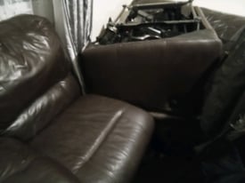 Recliner corner sofa