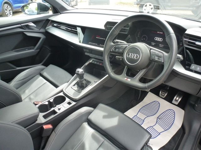 2021 21 AUDI A3 2.0 TDI 30 S LINE SALOON 4DR DIESEL MANUAL EURO 6 (S/S) (116 PS)