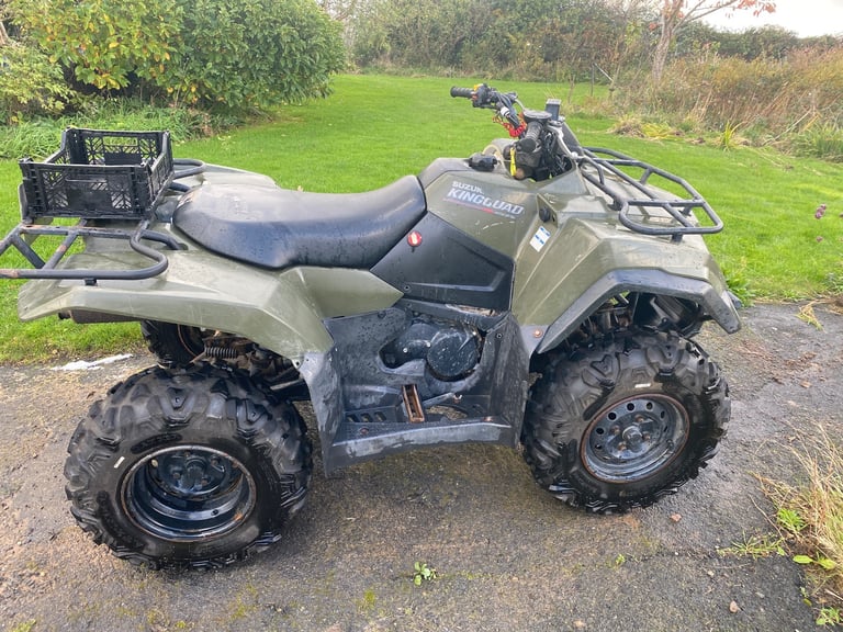 Suzuki King Quad 400cc - Low hours and no VAT