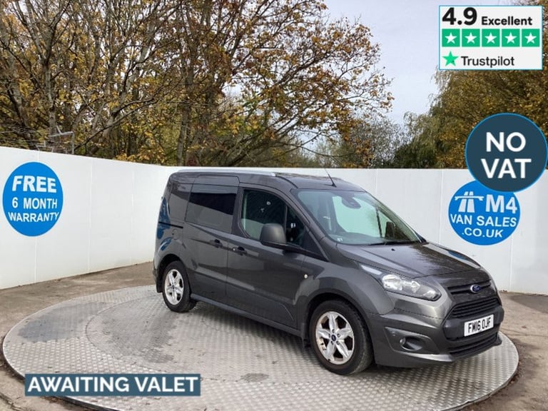2016 Ford Transit Connect TDCi 220 Trend SWB L/R Crewvan **NO VAT** Combi Van Diesel Manual