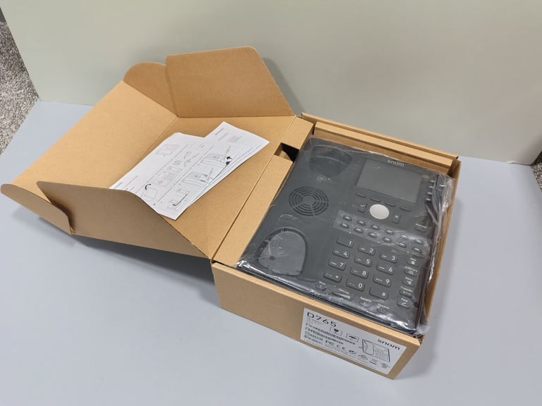 Snom VoIP SIP telephones - three types plus extension panel